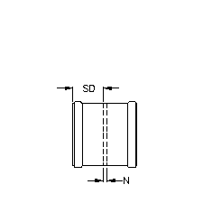 8 STOP COUPLING GxG | 105-0008