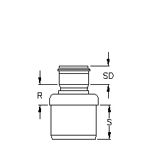 24x21 INCREASER SxG | 110-2421