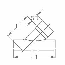 10x8 SADDLE WYE H | 201-0108