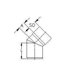 8x45 EL SxH | H922-0008