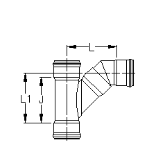 4x4 COMBINATION WYE GxGxG | G348-0044