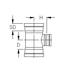 30x30 TEE GxGxG | P03-3030